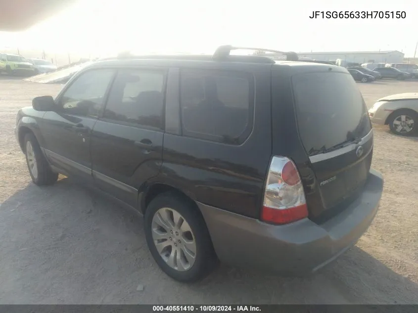 JF1SG65633H705150 2003 Subaru Forester 2.5Xs