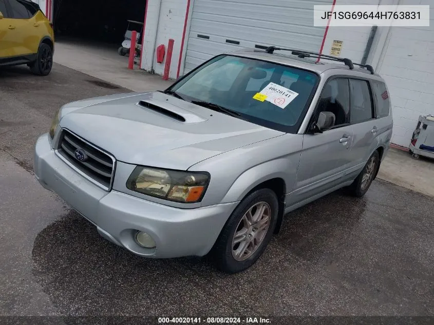 2004 Subaru Forester 2.5Xt VIN: JF1SG69644H763831 Lot: 40020141