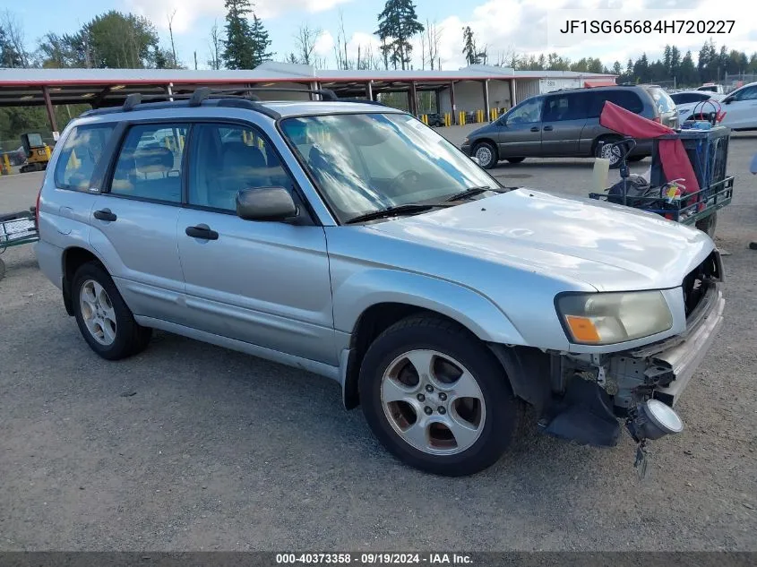 JF1SG65684H720227 2004 Subaru Forester 2.5Xs