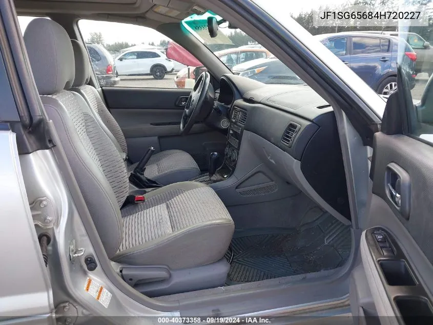 JF1SG65684H720227 2004 Subaru Forester 2.5Xs