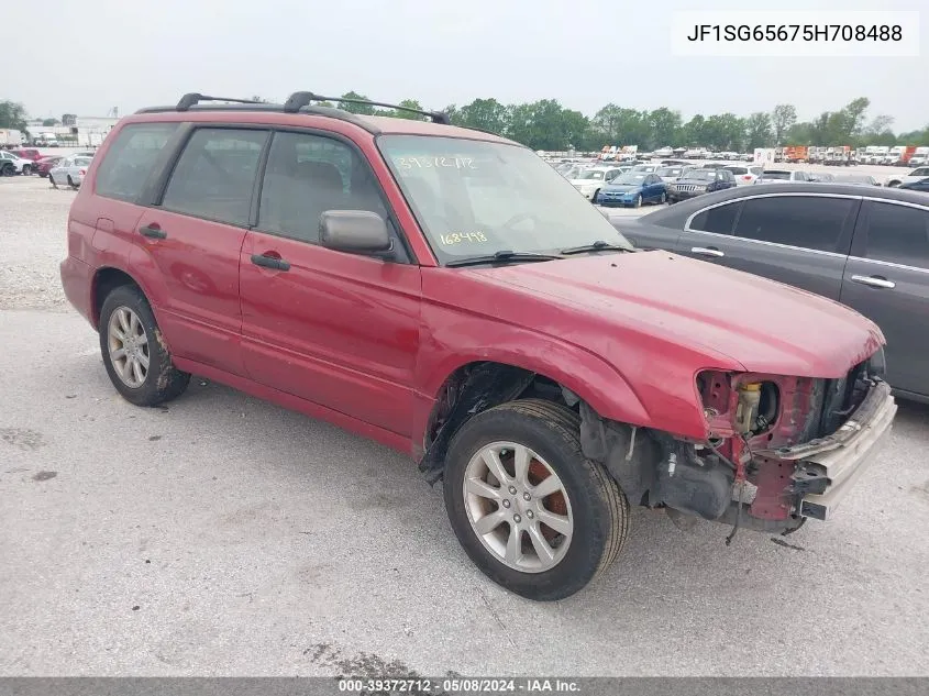 2005 Subaru Forester 2.5Xs VIN: JF1SG65675H708488 Lot: 39372712