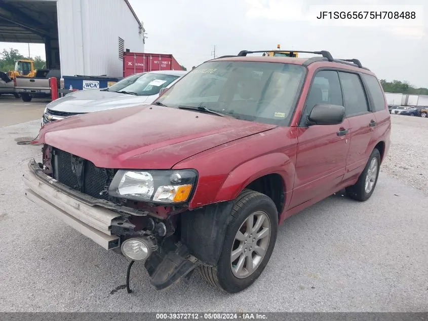 2005 Subaru Forester 2.5Xs VIN: JF1SG65675H708488 Lot: 39372712