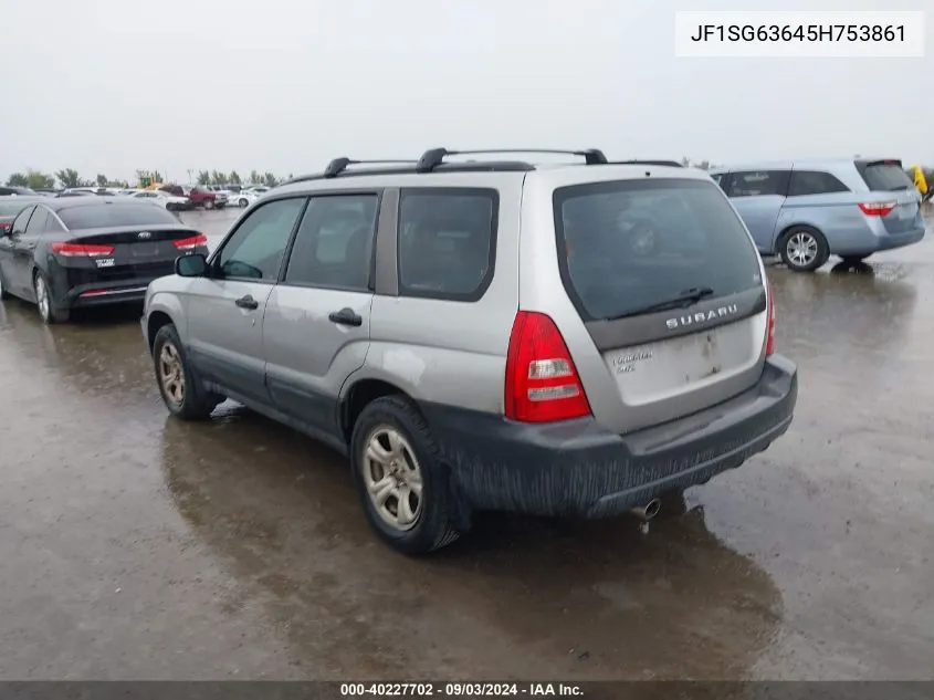 JF1SG63645H753861 2005 Subaru Forester 2.5X