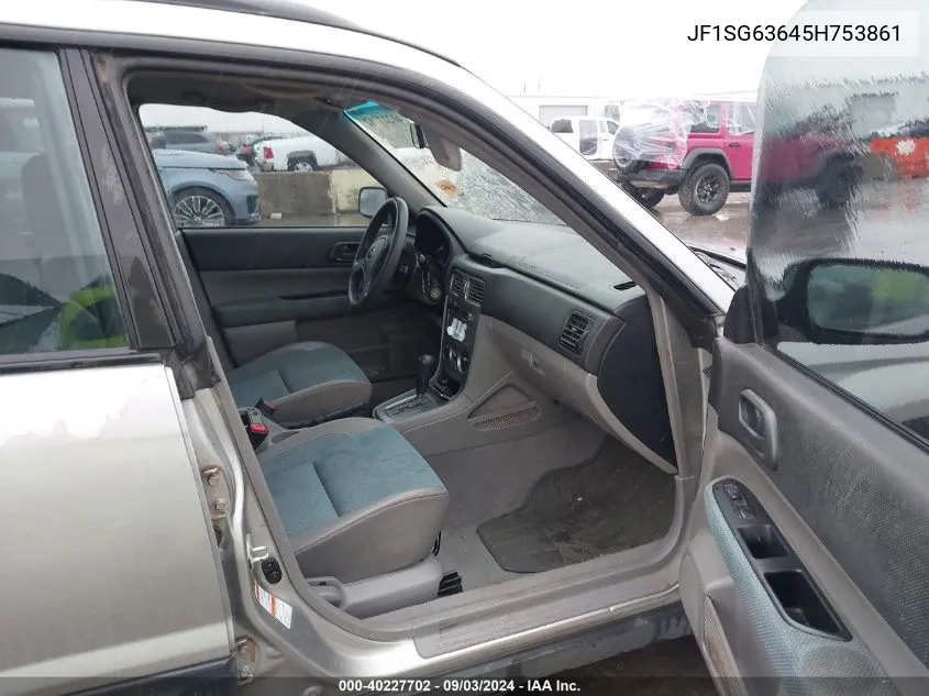 JF1SG63645H753861 2005 Subaru Forester 2.5X