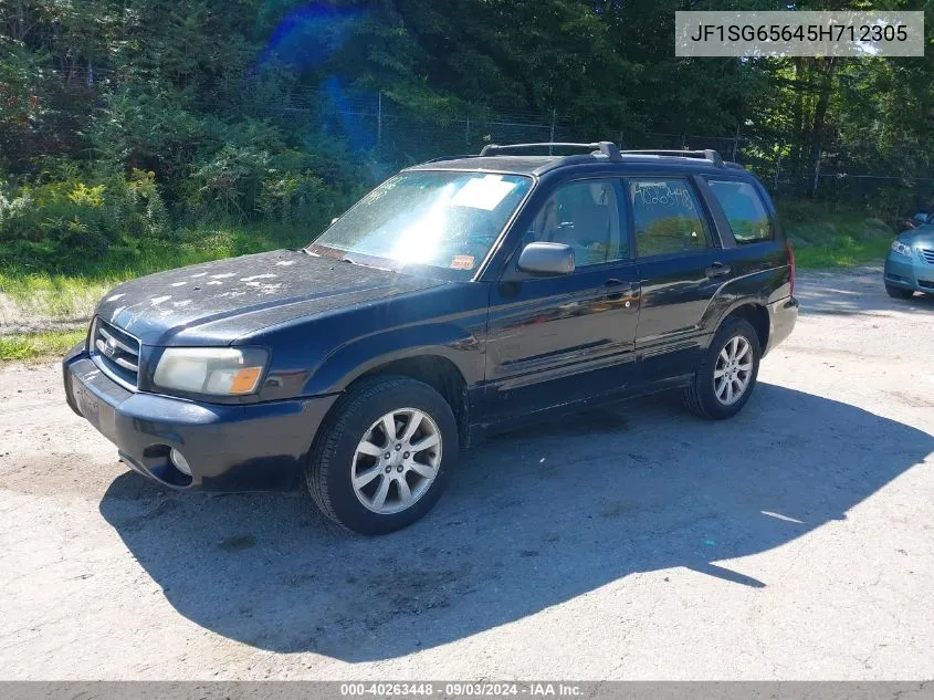 2005 Subaru Forester 2.5Xs VIN: JF1SG65645H712305 Lot: 40263448