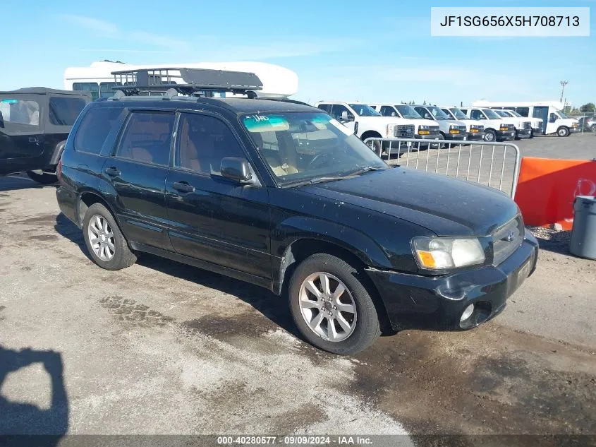 2005 Subaru Forester 2.5Xs VIN: JF1SG656X5H708713 Lot: 40280577