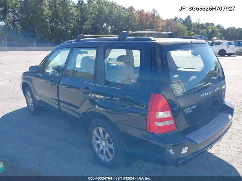 2005 Subaru Forester 2.5Xs VIN: JF1SG65625H707927 Lot: 40324764