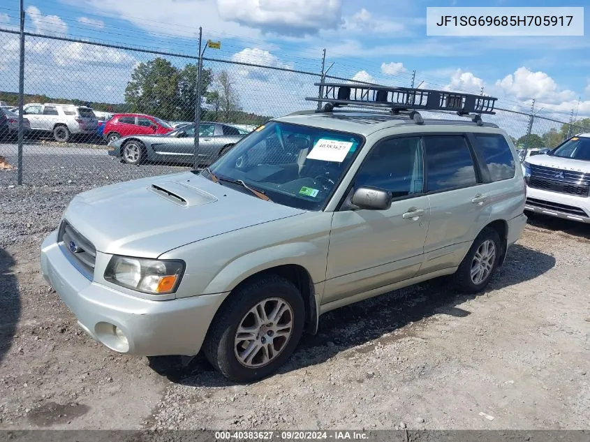 2005 Subaru Forester 2.5Xt VIN: JF1SG69685H705917 Lot: 40383627