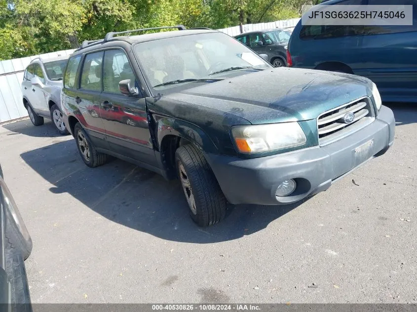 2005 Subaru Forester 2.5X VIN: JF1SG63625H745046 Lot: 40530826