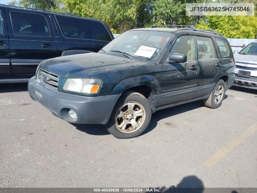 2005 Subaru Forester 2.5X VIN: JF1SG63625H745046 Lot: 40530826