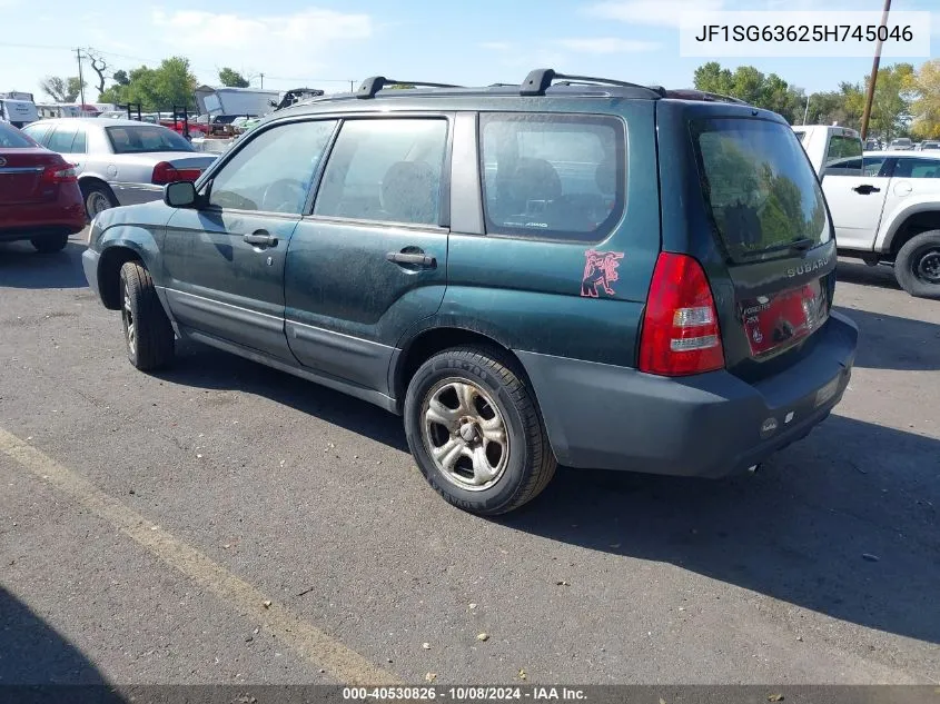 2005 Subaru Forester 2.5X VIN: JF1SG63625H745046 Lot: 40530826