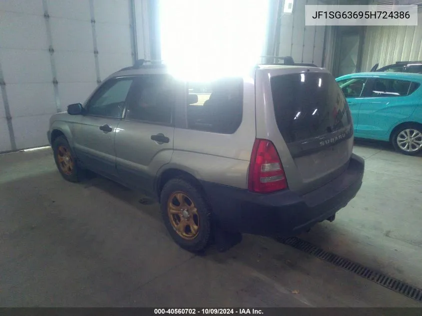 JF1SG63695H724386 2005 Subaru Forester 2.5X