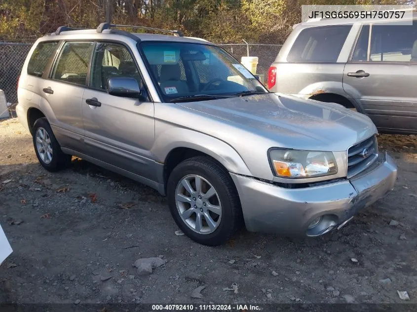 2005 Subaru Forester 2.5Xs VIN: JF1SG65695H750757 Lot: 40792410