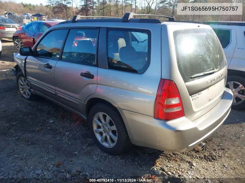 2005 Subaru Forester 2.5Xs VIN: JF1SG65695H750757 Lot: 40792410