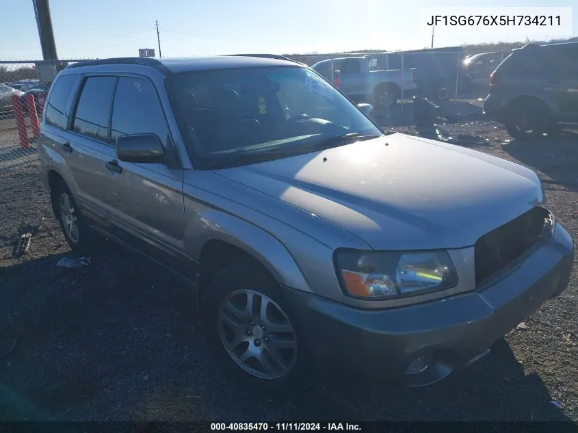 2005 Subaru Forester 2.5Xs L.l. Bean VIN: JF1SG676X5H734211 Lot: 40835470