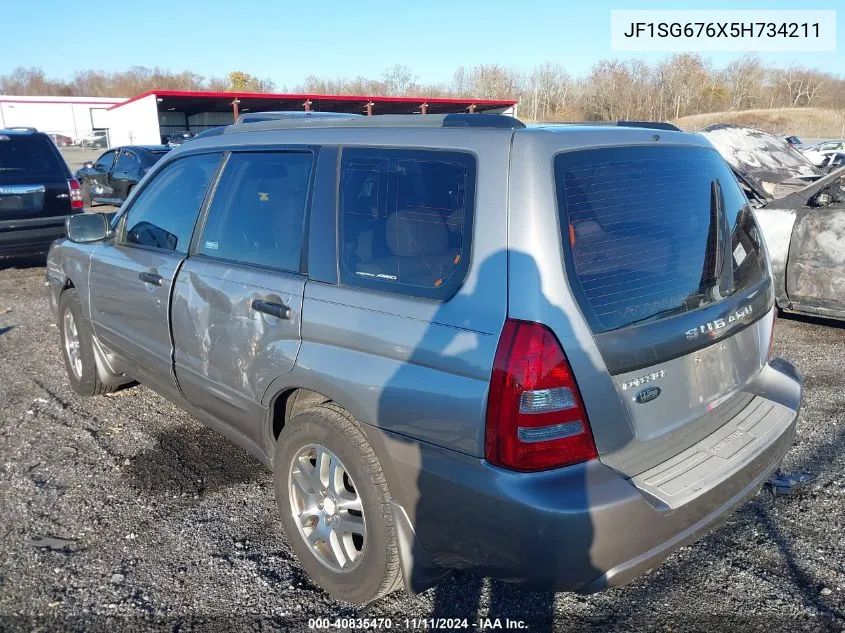 2005 Subaru Forester 2.5Xs L.l. Bean VIN: JF1SG676X5H734211 Lot: 40835470