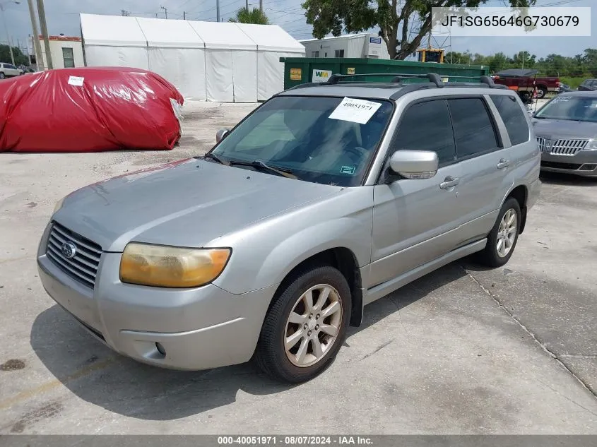 2006 Subaru Forester 2.5X VIN: JF1SG65646G730679 Lot: 40051971