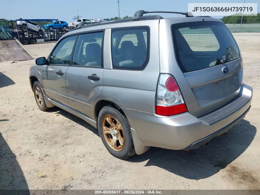 2006 Subaru Forester 2.5X VIN: JF1SG63666H739719 Lot: 40205617