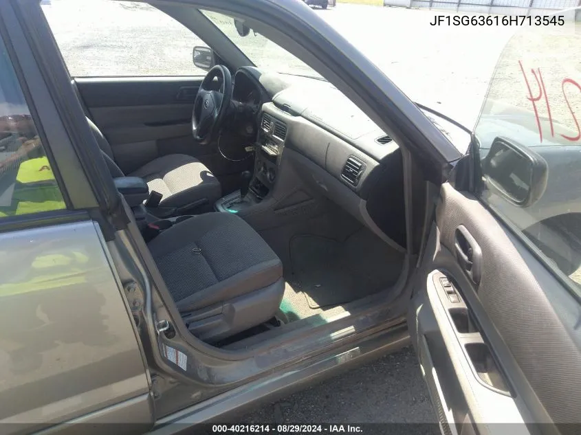 JF1SG63616H713545 2006 Subaru Forester 2.5X