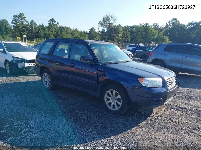 2006 Subaru Forester 2.5X VIN: JF1SG65636H723927 Lot: 40233060