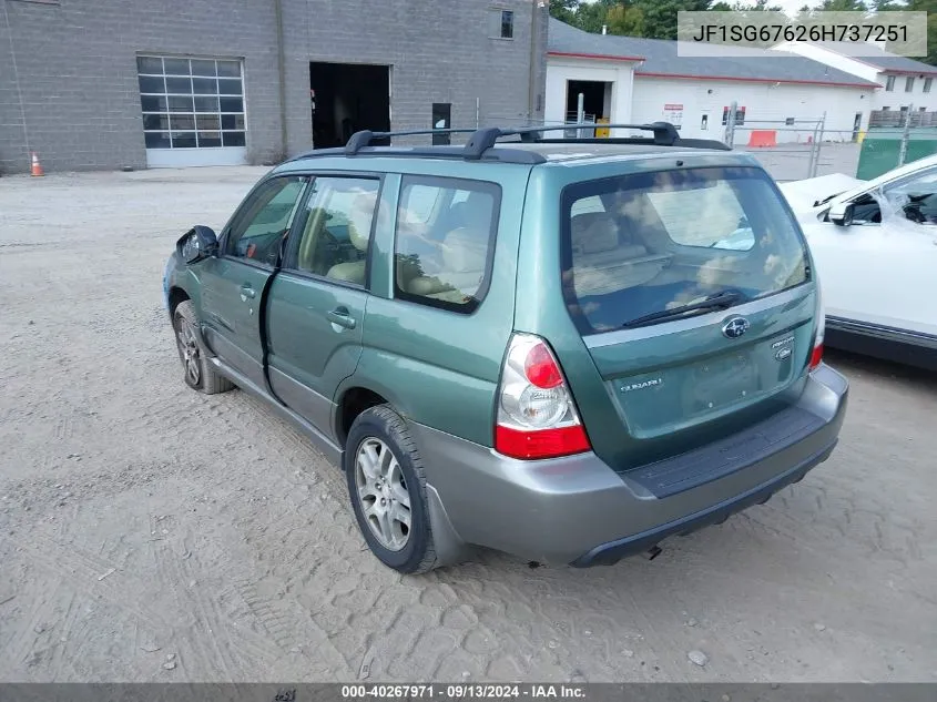 2006 Subaru Forester 2.5X L.l. Bean Edition VIN: JF1SG67626H737251 Lot: 40267971