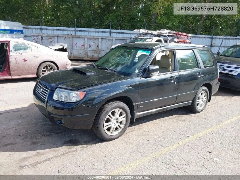 2006 Subaru Forester 2.5Xt Limited VIN: JF1SG69676H728820 Lot: 40296561