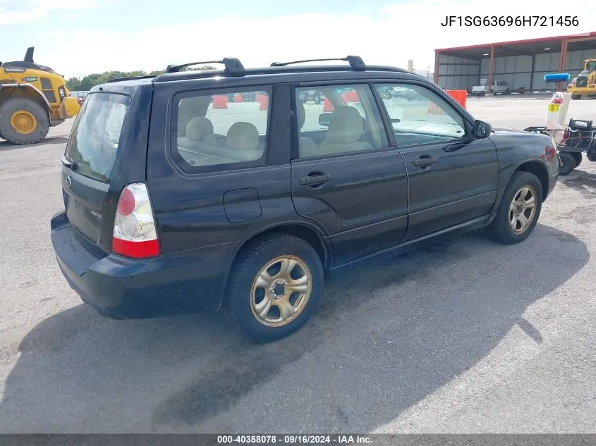 JF1SG63696H721456 2006 Subaru Forester 2.5X