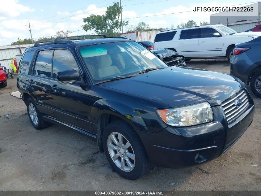 JF1SG65666H722268 2006 Subaru Forester 2.5X