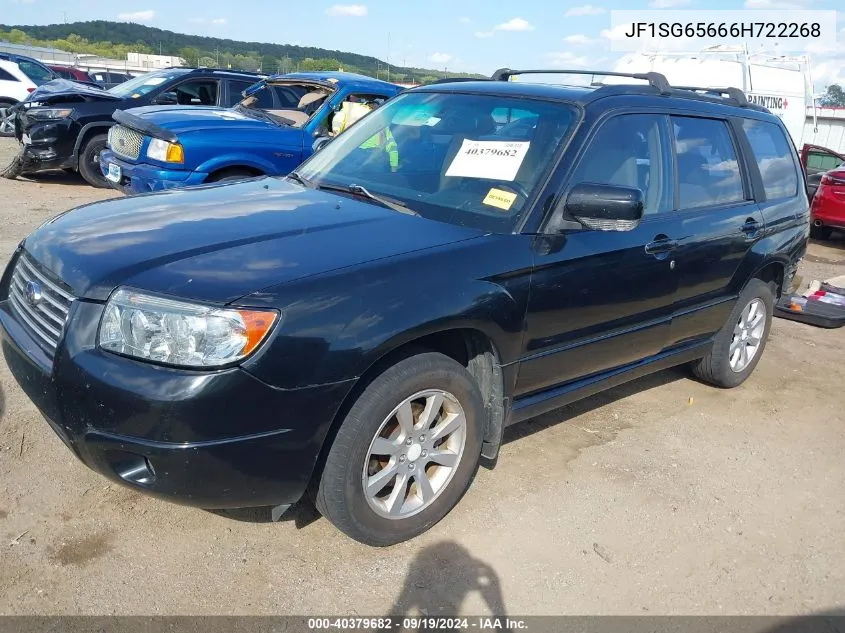 JF1SG65666H722268 2006 Subaru Forester 2.5X