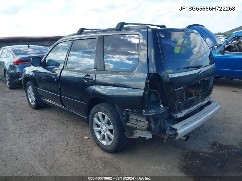 JF1SG65666H722268 2006 Subaru Forester 2.5X