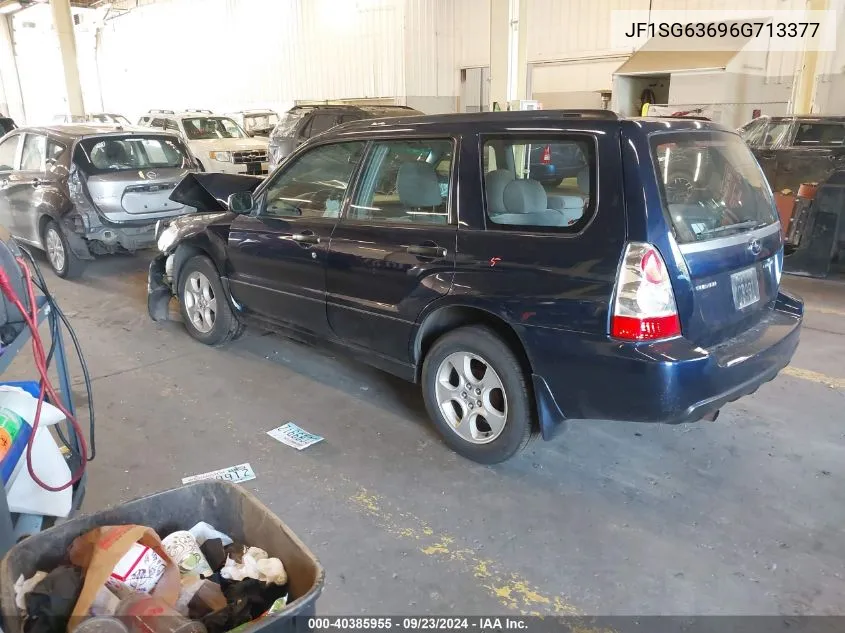 2006 Subaru Forester 2.5X VIN: JF1SG63696G713377 Lot: 40385955