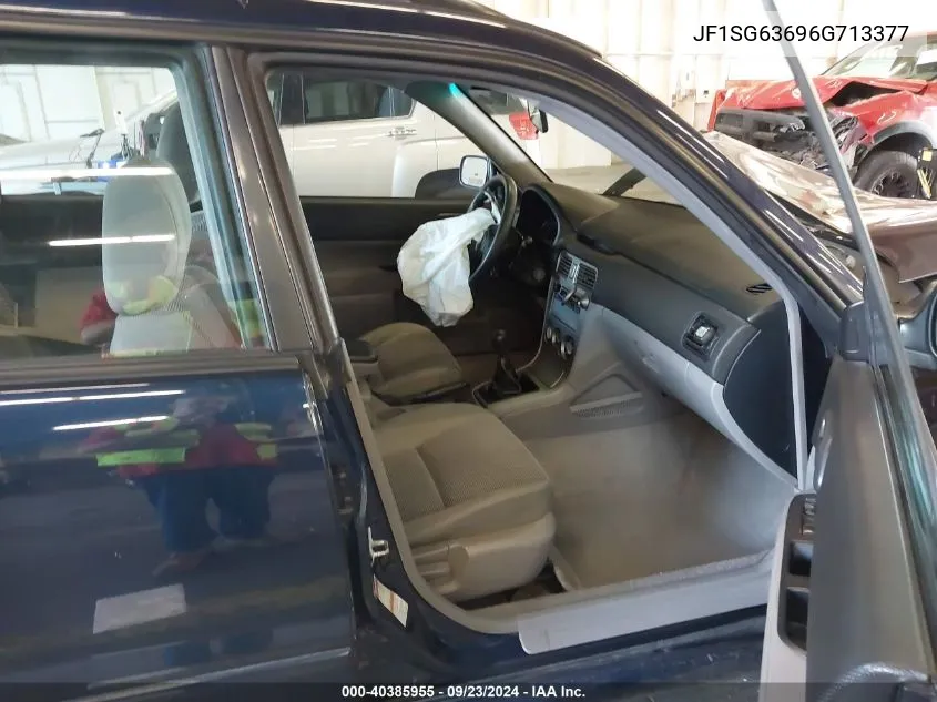 JF1SG63696G713377 2006 Subaru Forester 2.5X