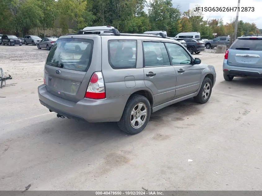 2006 Subaru Forester 2.5X VIN: JF1SG63626H712873 Lot: 40479550