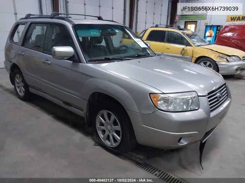 2006 Subaru Forester 2.5X VIN: JF1SG656X6H739039 Lot: 40482137