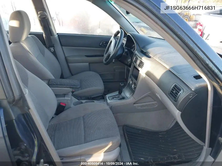 JF1SG63666H716831 2006 Subaru Forester 2.5X