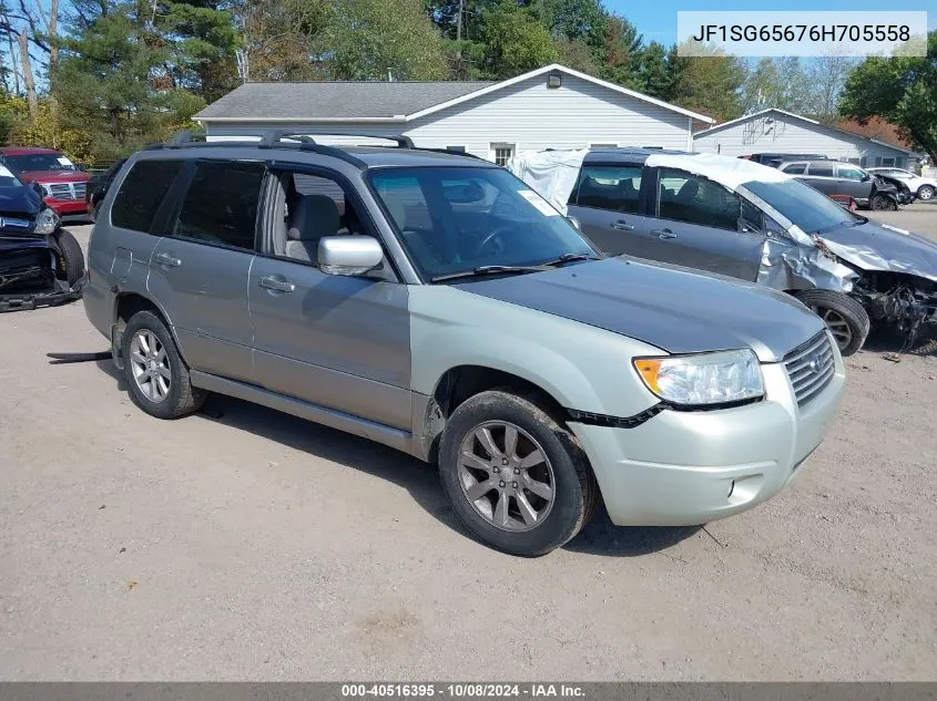 2006 Subaru Forester 2.5X Premium VIN: JF1SG65676H705558 Lot: 40516395