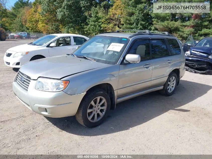 2006 Subaru Forester 2.5X Premium VIN: JF1SG65676H705558 Lot: 40516395