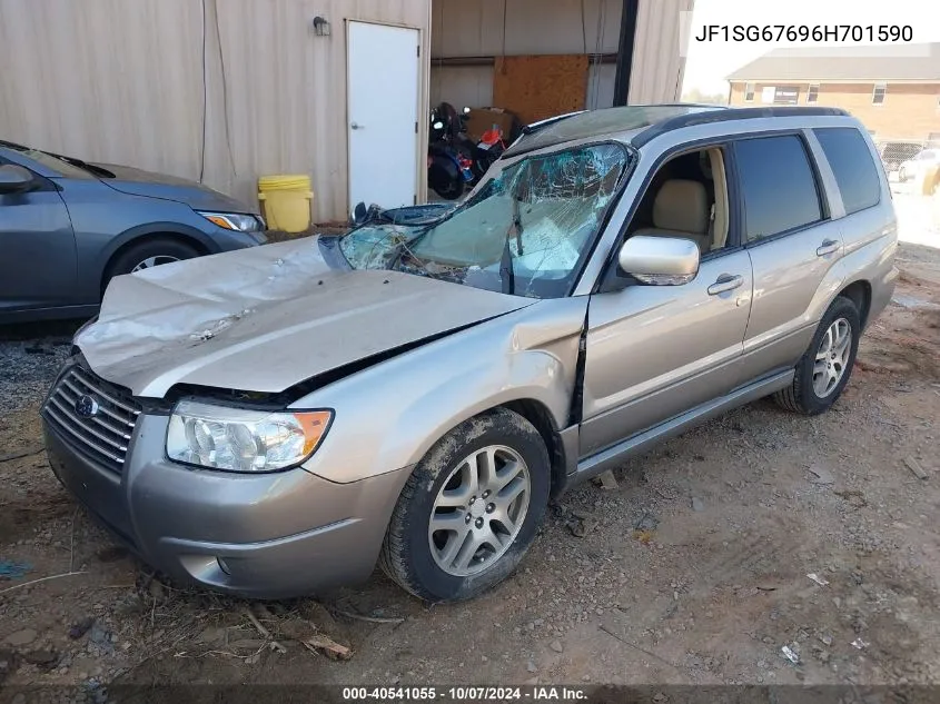 2006 Subaru Forester 2.5X Ll Bean VIN: JF1SG67696H701590 Lot: 40541055