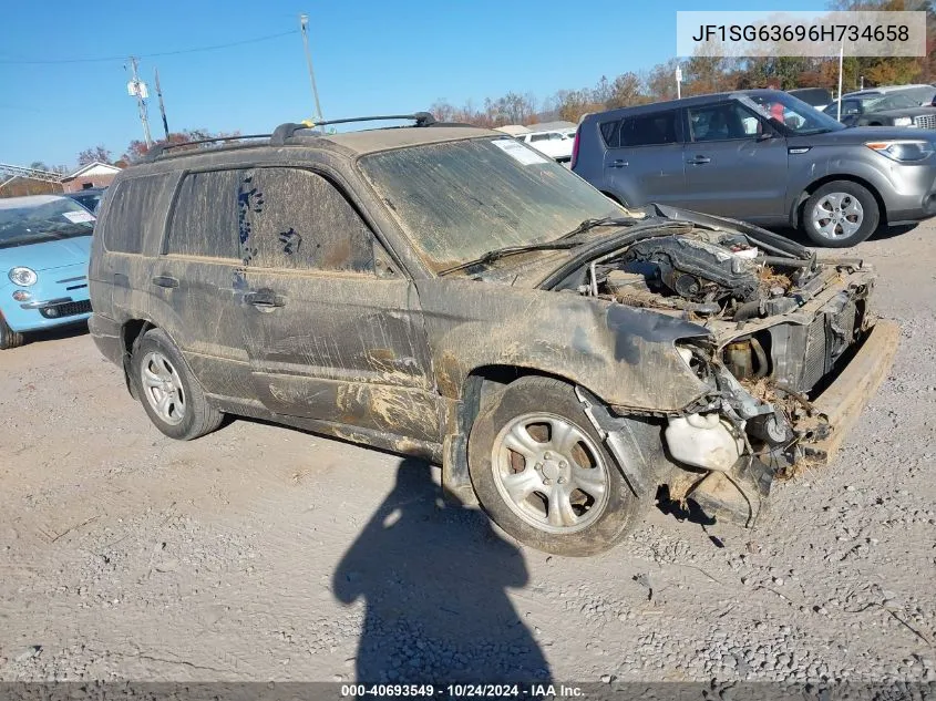 2006 Subaru Forester 2.5X VIN: JF1SG63696H734658 Lot: 40693549