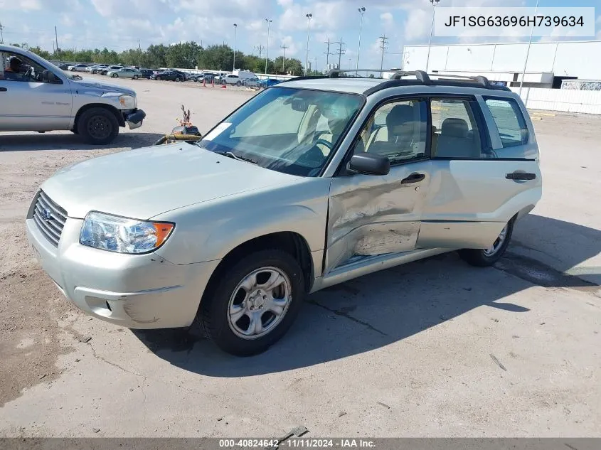 2006 Subaru Forester 2.5X VIN: JF1SG63696H739634 Lot: 40824642