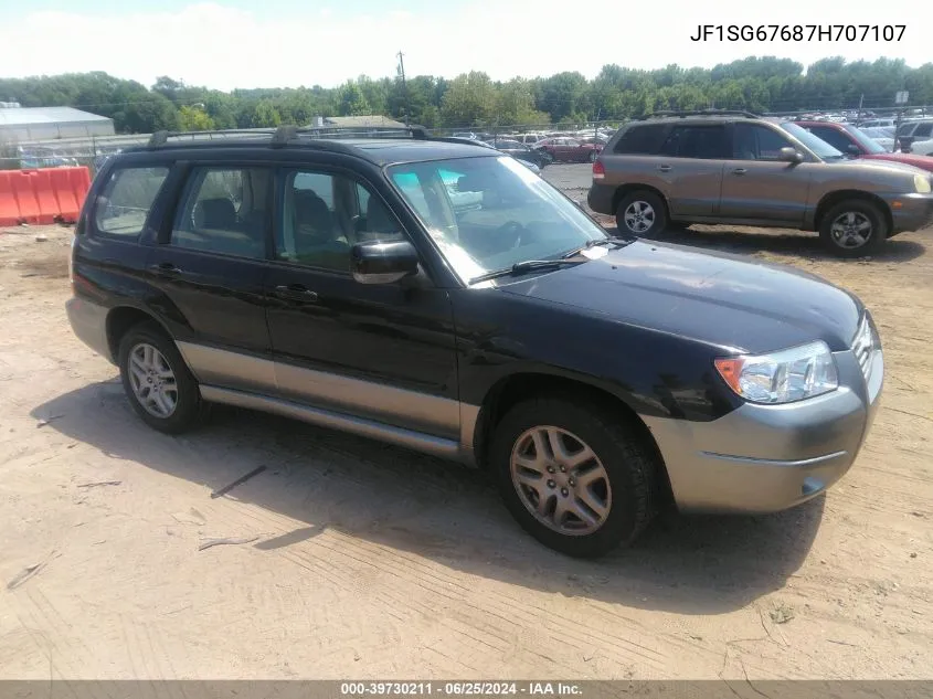 2007 Subaru Forester 2.5X L.l. Bean Edition VIN: JF1SG67687H707107 Lot: 39730211