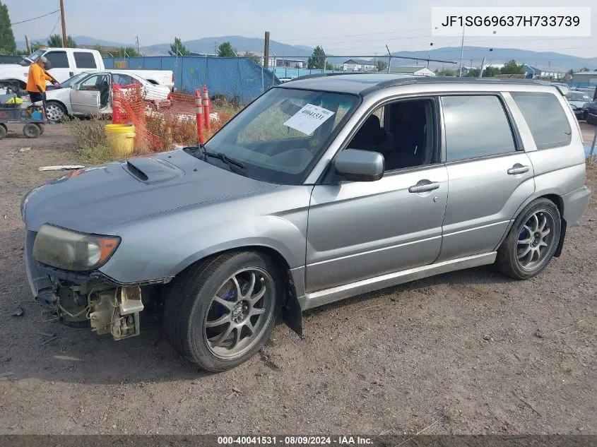 2007 Subaru Forester Sports 2.5Xt VIN: JF1SG69637H733739 Lot: 40041531