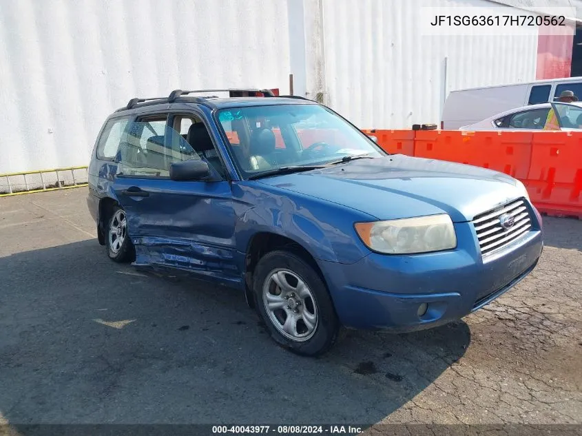 JF1SG63617H720562 2007 Subaru Forester 2.5X