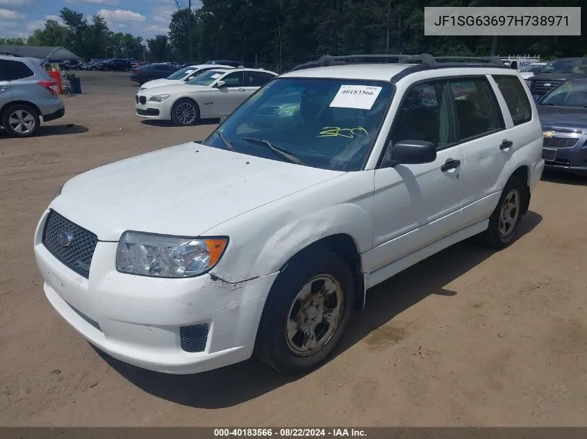 2007 Subaru Forester Sports 2.5X VIN: JF1SG63697H738971 Lot: 40183566