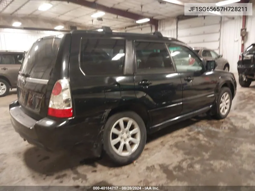 JF1SG65657H728211 2007 Subaru Forester 2.5X