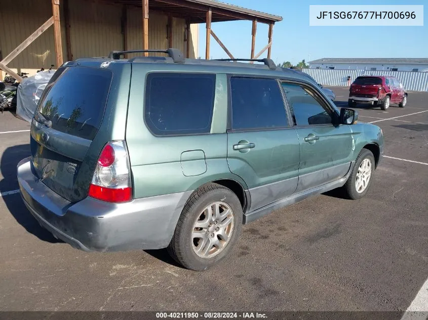 2007 Subaru Forester 2.5X L.l. Bean Edition VIN: JF1SG67677H700696 Lot: 40211950