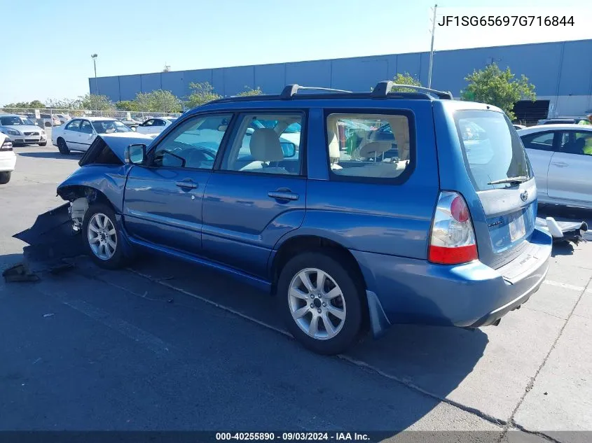 2007 Subaru Forester 2.5X VIN: JF1SG65697G716844 Lot: 40255890