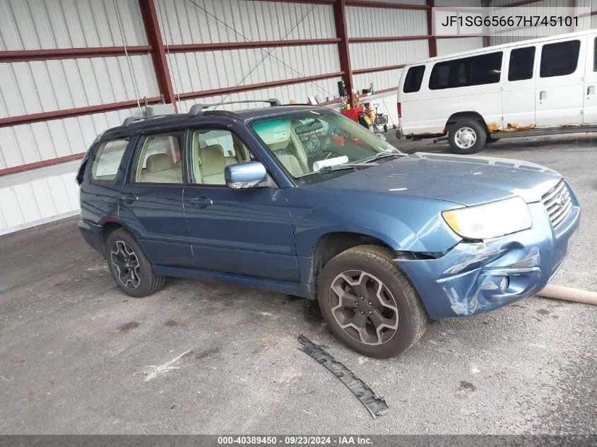 JF1SG65667H745101 2007 Subaru Forester 2.5X Premium