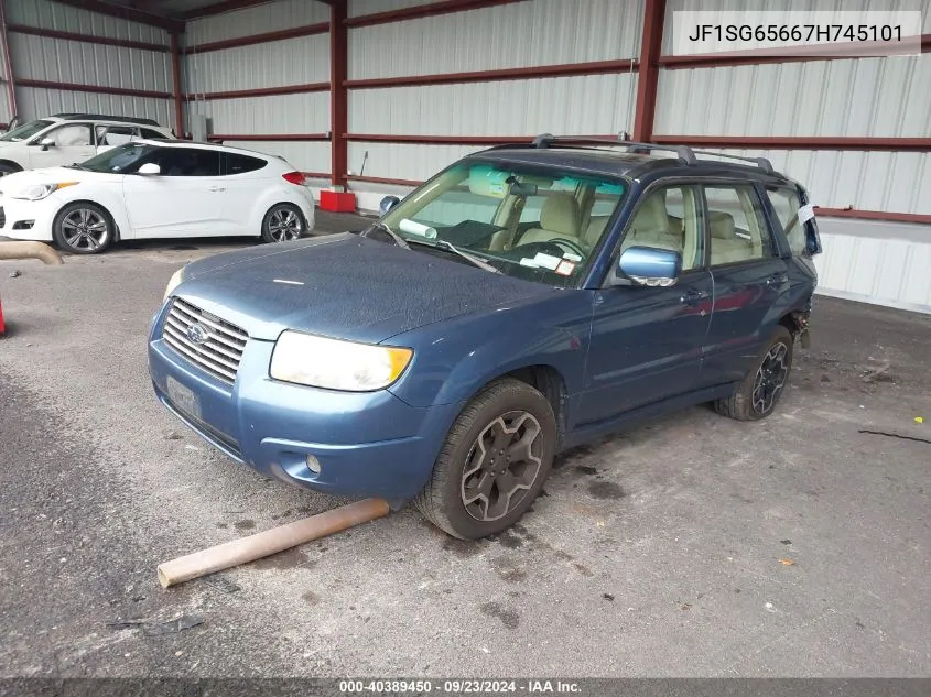 JF1SG65667H745101 2007 Subaru Forester 2.5X Premium