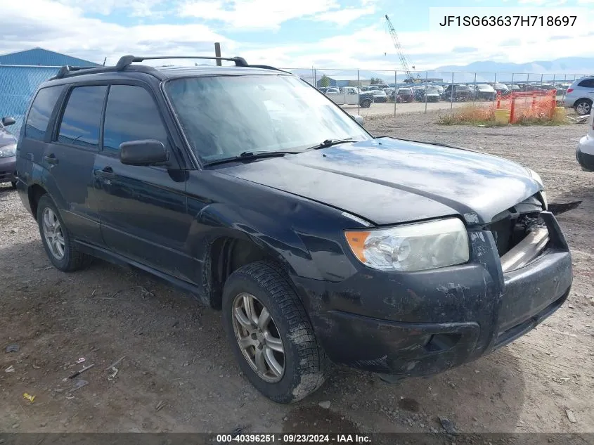 2007 Subaru Forester 2.5X/Sports 2.5X VIN: JF1SG63637H718697 Lot: 40396251